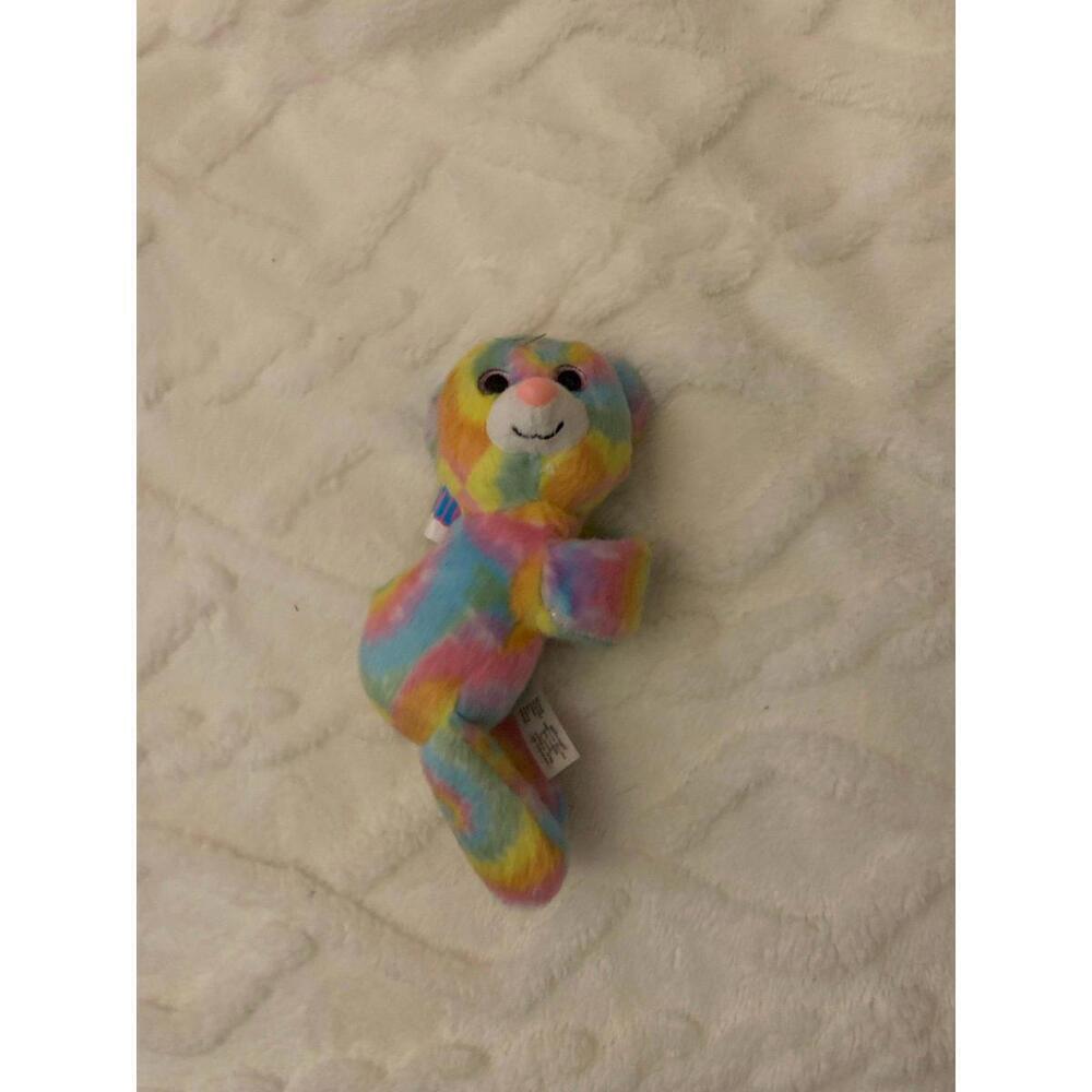 Rainbow Tie Dye finger Bear hug plush toy​​​
